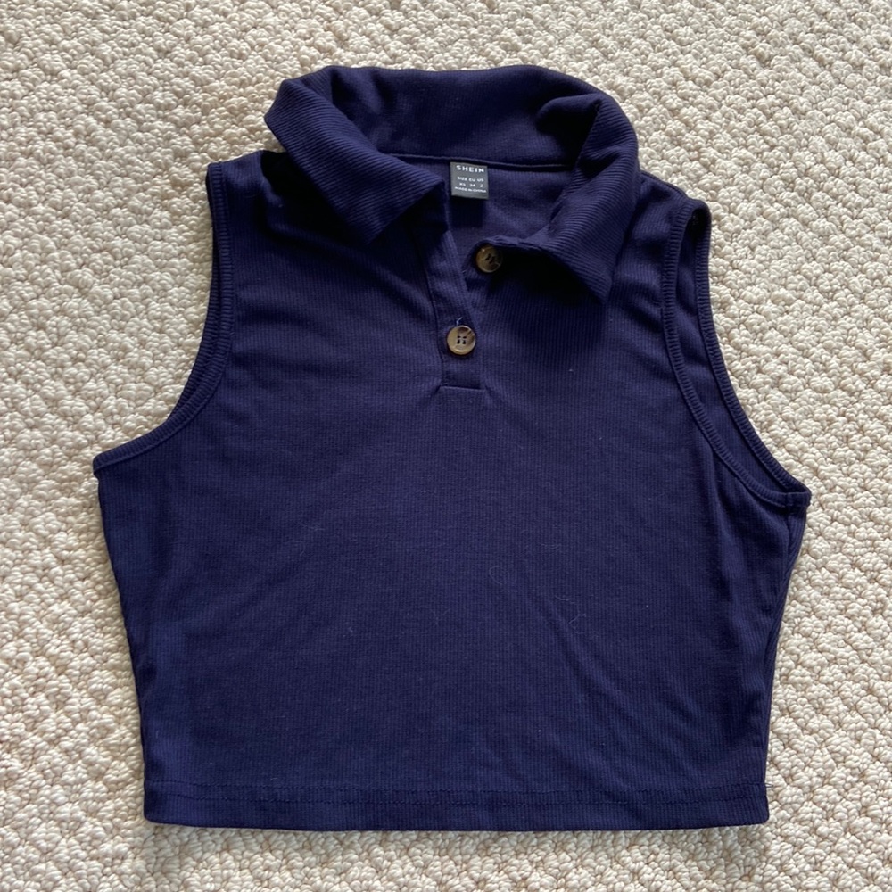Shein blue top. Size XS.